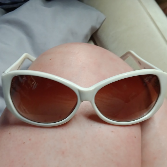 womens white fossil sunglasses - Picture 1 of 4